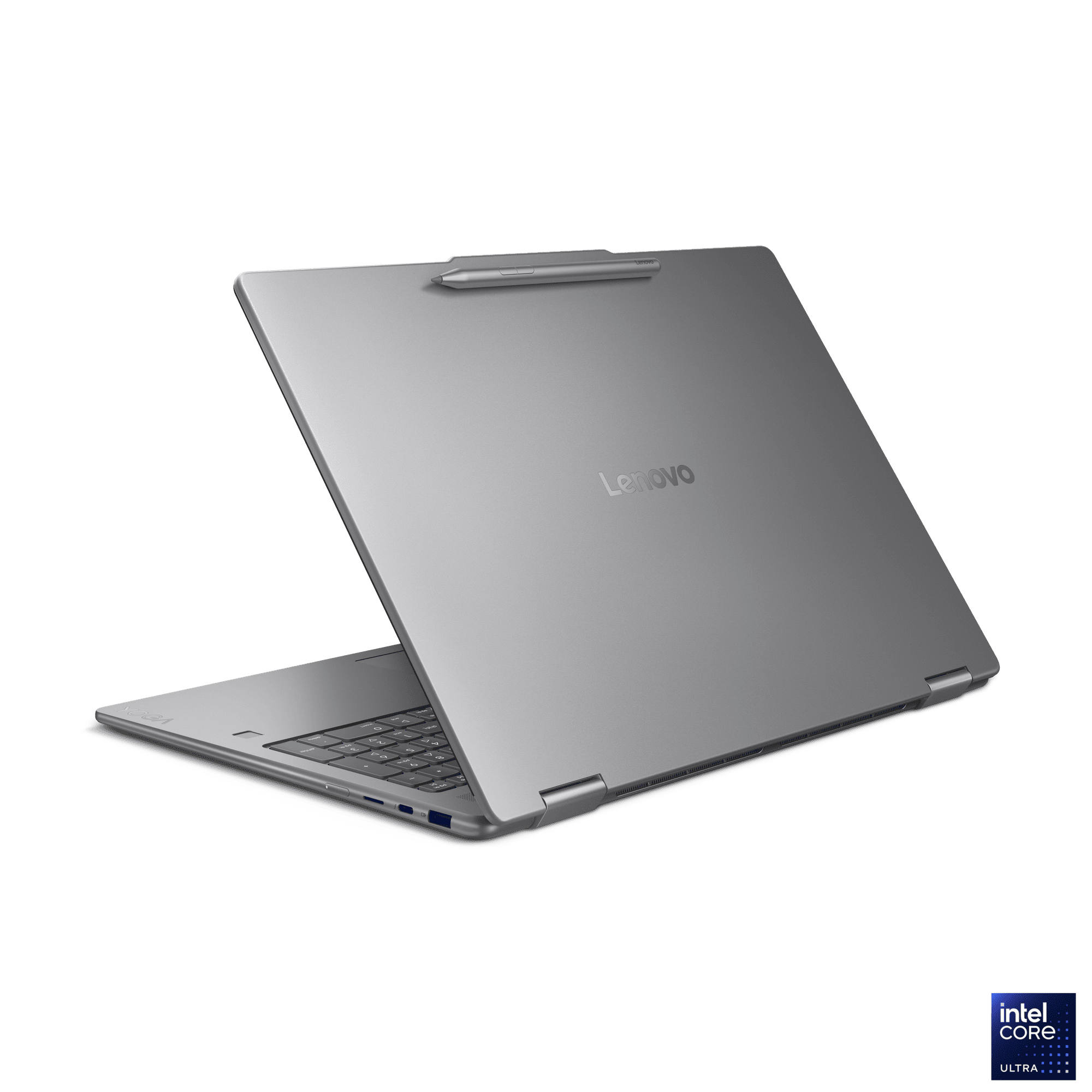 Ноутбук Lenovo Yoga 7i 2-in-1 16IPH11 83TE0002US Aura Edition (Intel Ultra 7 355 4700MHz/24Gb/1024Gb SSD/16"/1920x1200/OLED/Touch/Intel Iris Xe Graphics/Wi-Fi/Bluetooth/Windows 11 Home) Серый