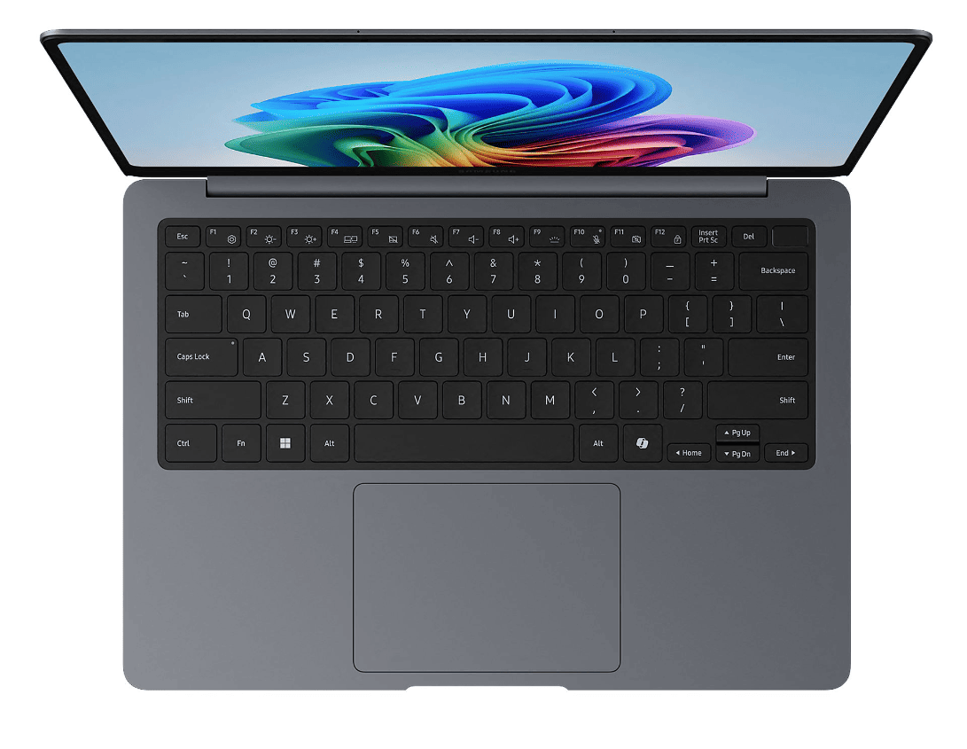 Ноутбук Samsung Galaxy Book 6 Pro 14 NP940XJG-KG2HK (Intel Ultra 7 356H 4400MHz/16Gb/1024Gb SSD/14.0"/2880x1800/Touch/Intel Graphics/Wi-Fi 7/Bluetooth/Windows 11) Серый