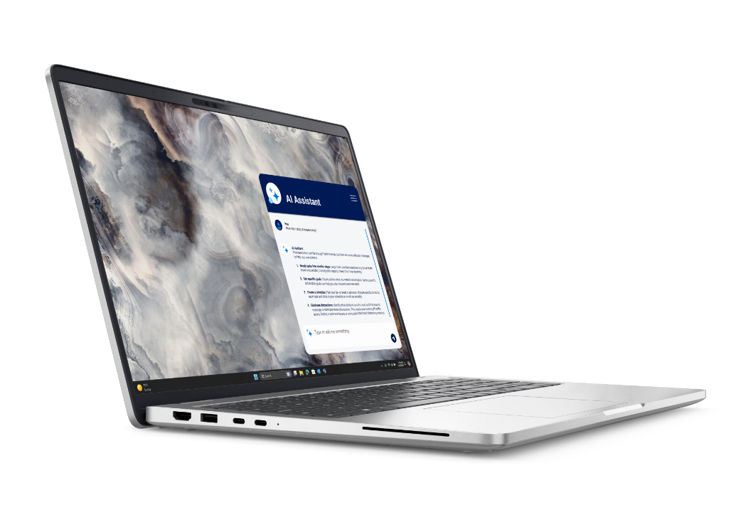 Ноутбук Dell Pro 16 Plus PB16250 (Intel Ultra 7 266V 4700MHz/16Gb/1024Gb SSD/16.0"/1920x1200/Intel Arc Graphics 140V 8Gb/Wi-Fi/Bluetooth/Windows 11 Pro) Серый 