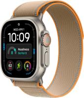 Apple Watch Ultra 4 (49 mm) - Titanium "Natural" + Trail Loop "Sand"
