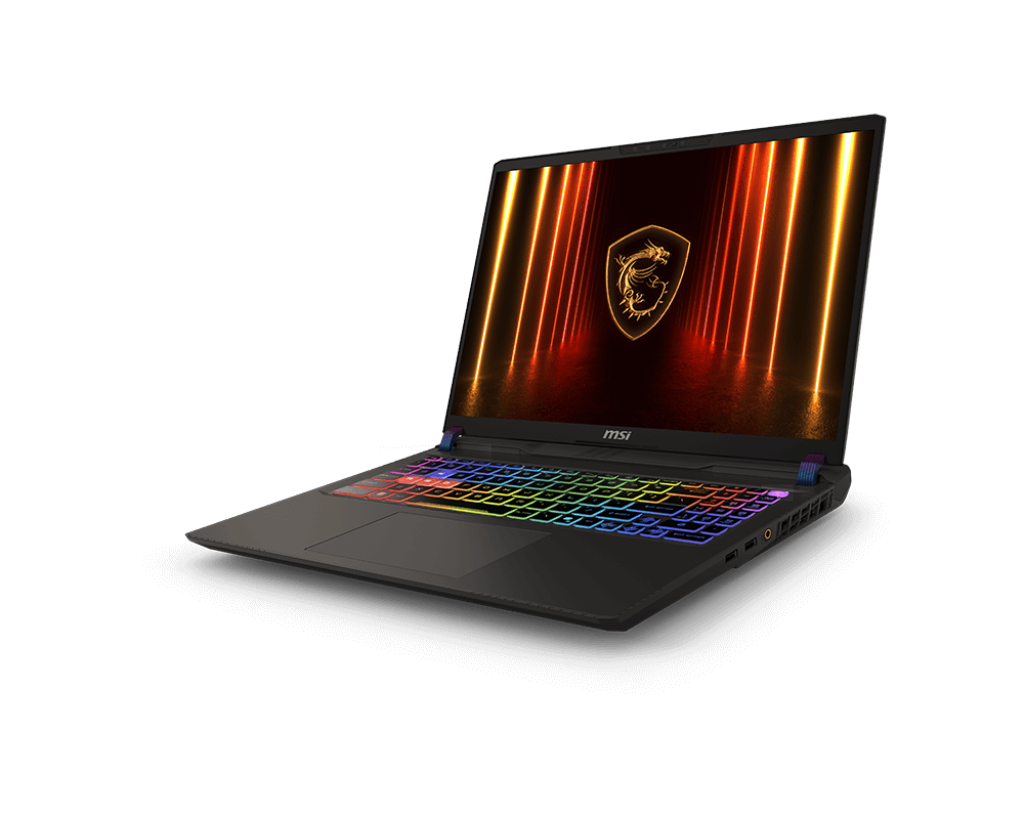 Ноутбук MSI Vector A16 HX A8WHG-004US (AMD Ryzen 9 8940HX 2400 MHz/16GB/1024GB SSD/16.0"/2560x1600/240Hz/NVIDIA GeForce RTX 5070Ti 12Gb/Wi-Fi/Bluetooth/Windows 11 Home) Серый