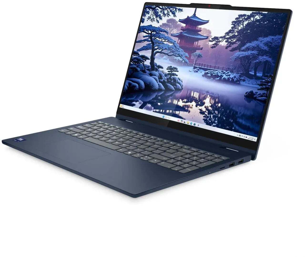 Ноутбук Lenovo IdeaPad 5i 16 2-in-1 83KS000UUS (Intel Ultra 5 225U 3800MHz/16Gb/1024Gb SSD/16"/1920x1200/Touch/Intel Iris Xe Graphics/Wi-Fi/Bluetooth/Windows 11 Home) Синий