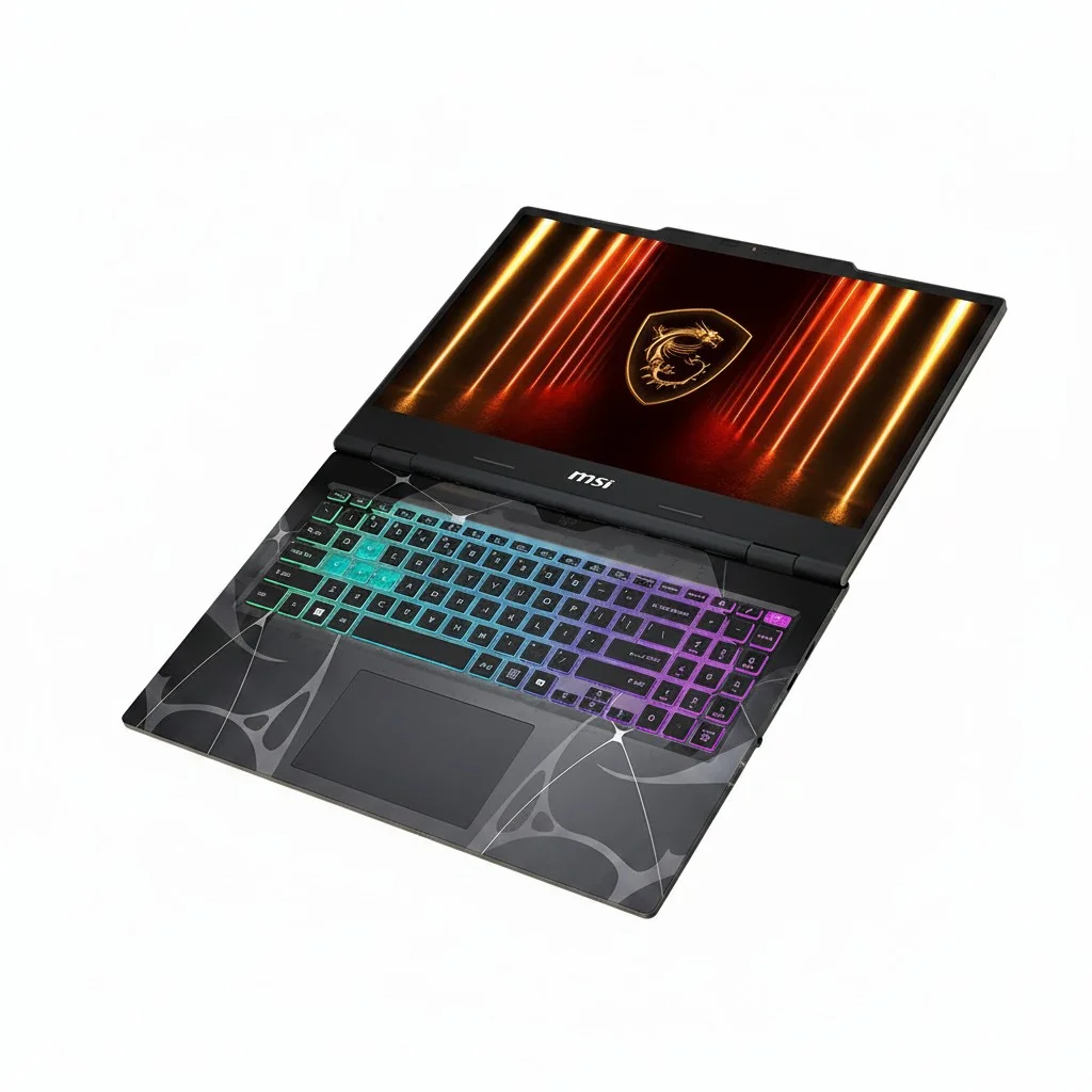 Ноутбук MSI Cyborg 15 B2RWGKG-409US (Intel Core 7 240H 2500MHz/16Gb/1024Gb SSD/15.6"/1920x1080/IPS/144Hz/8Gb NVIDIA GeForce RTX 5070/Wi-Fi/Bluetooth/Windows 11 Home) Черный