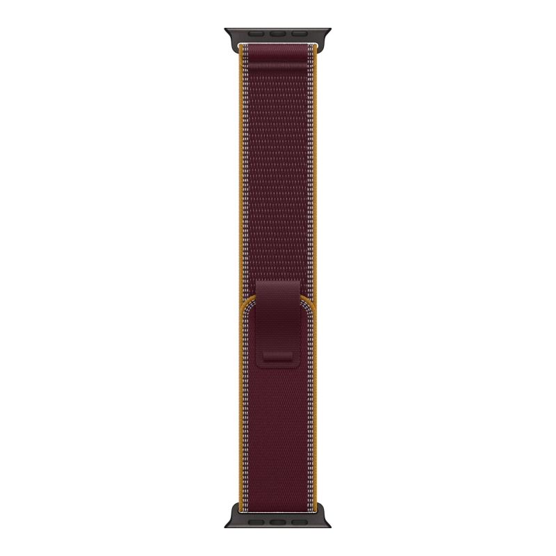 Apple Watch Ultra 4 (49 mm) - Titanium "Black" + Trail Loop "Burgundy"
