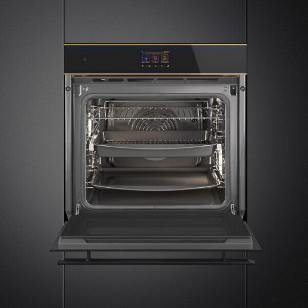 Электрический духовой шкаф Smeg SOP6604S2PNR