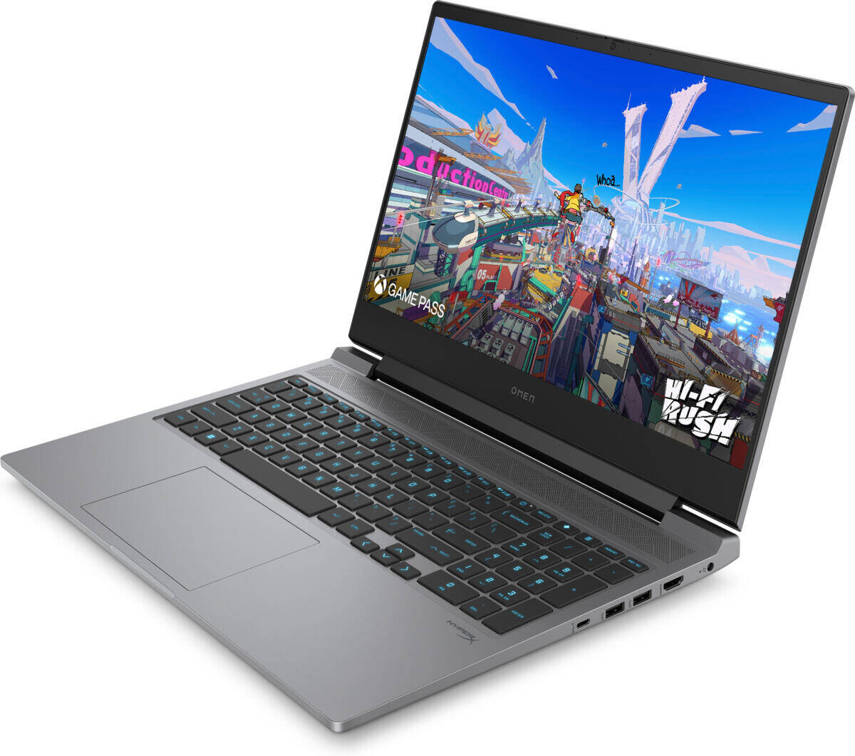 Игровой ноутбук HP OMEN 16-ap0053dx (AMD Ryzen 9 8940HS 0000 MHz/32GB/1024GB SSD/16.0"/1920x1200/144Hz/NVIDIA GeForce RTX 5060 8Gb/Wi-Fi/Bluetooth/Windows 11 Home) Серый