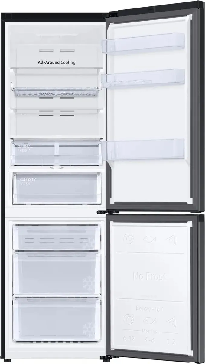 Холодильник Samsung RB34C675EBN/EF черный инвертер