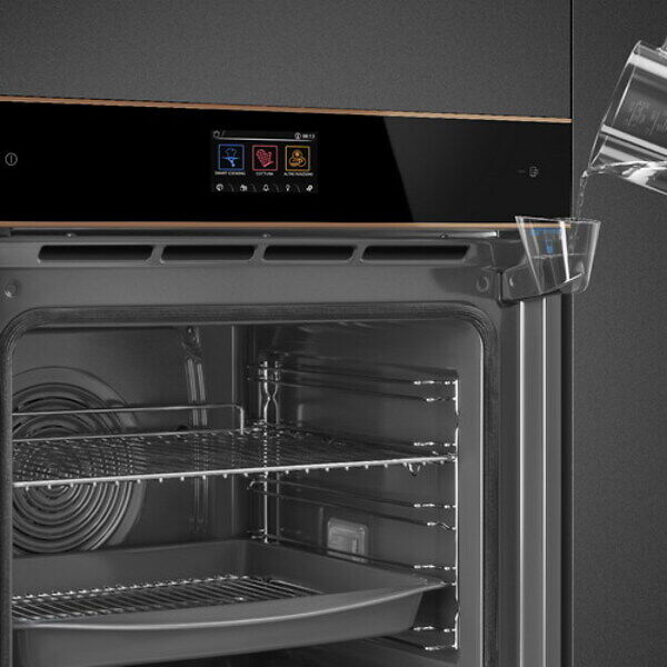 Электрический духовой шкаф Smeg SOP6604S2PNR