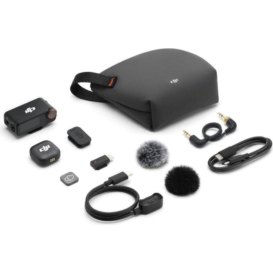 Комплект беспроводных микрофонов DJI Mic 3 (1TX + 1 RX )