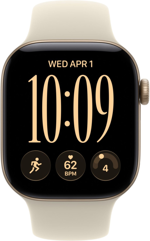 Apple Watch Series 12 (42 mm) - Aluminum "Light Gold" + Sport Band  "Sand"
