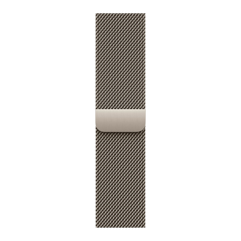 Apple Watch Series 12 (46 mm) - Titanium "Natural" + Milanese Loop "Natural"