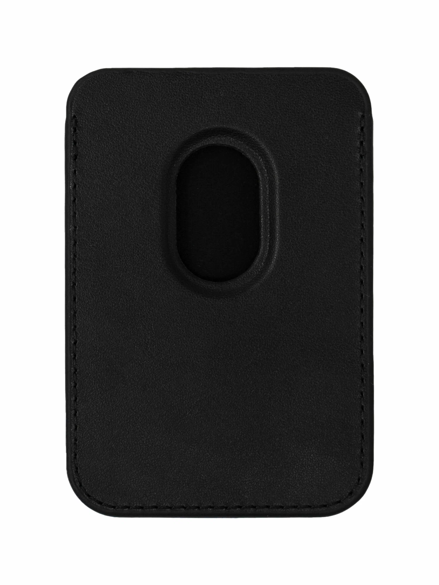 Картхолдер Apple Leather Wallet with MagSafe Black (реплика)