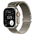 Apple Watch Ultra 3 49mm Natural Titanium Case, Milanese Loop (Natural Titanium) M