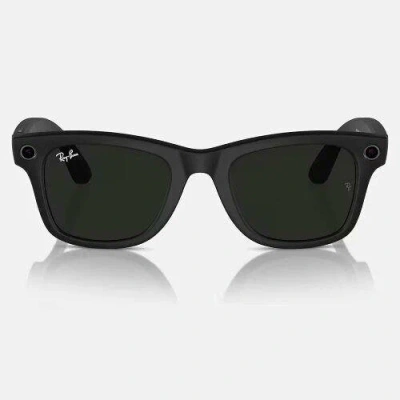 Ray-Ban Meta Wayfarer RW4006 (Mate Black) (линзы- Transition Graph Green) Size 50 M