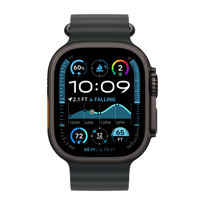 Watch Ultra 2 49mm (2024) Black TI Black Ocean Band