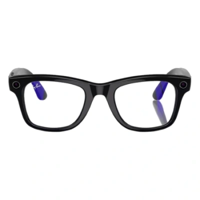 Ray-Ban Meta Wayfarer RW4006 (Shiny Black) (линзы Clear - прозрачные)