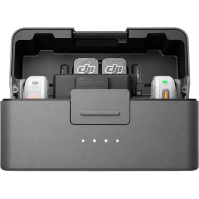 Комплект беспроводных микрофонов DJI Mic Mini 2S (2TX + 1RX + Зарядный футляр)