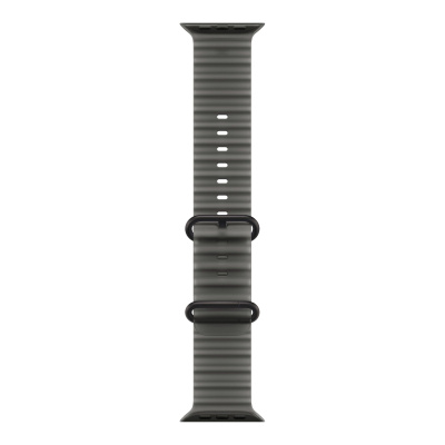 Apple Watch Ultra 4 (49 mm) - Titanium "Black" + Ocean Band "Translucent Black"