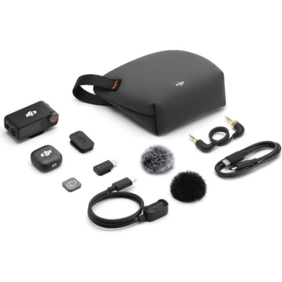 Комплект беспроводных микрофонов DJI Mic 3 (1TX + 1 RX )