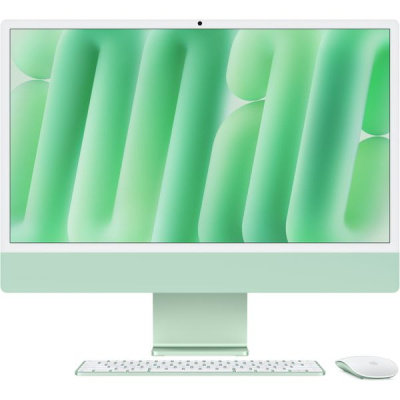 Apple iMac 24" Retina 4,5K 2024 (Apple M4, 10-Core CPU, 10-Core GPU), 32/1TB, Green (кастомный)