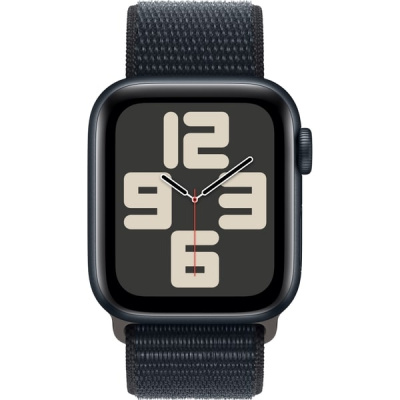 Apple Watch SE 2024  GPS 40mm Midnight Aluminium Sport Loop