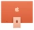 Apple iMac 24" Retina 4,5K 2024 (Apple M4, 10-Core CPU, 10-Core GPU), 16/512GB, Orange