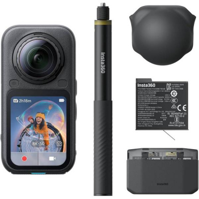 Insta360 X6 Essentials Bundle (Сombo), Black