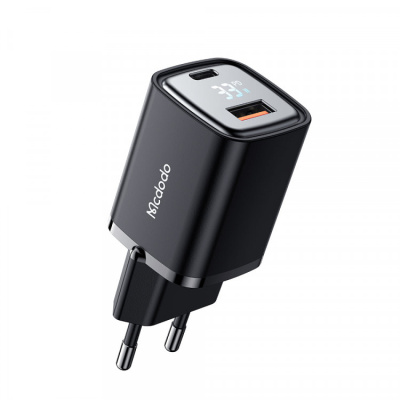 Сетевая зарядка Mcdodo 33W PD with Digital Display CH-1701 Black