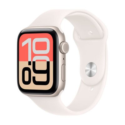 Apple Watch Series 3 40 mm Starlight Aluminium Case Sport Band M/L