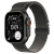 Apple Watch Ultra 3 49mm Black Titanium Case, Milanese Loop (Black Titanium) M